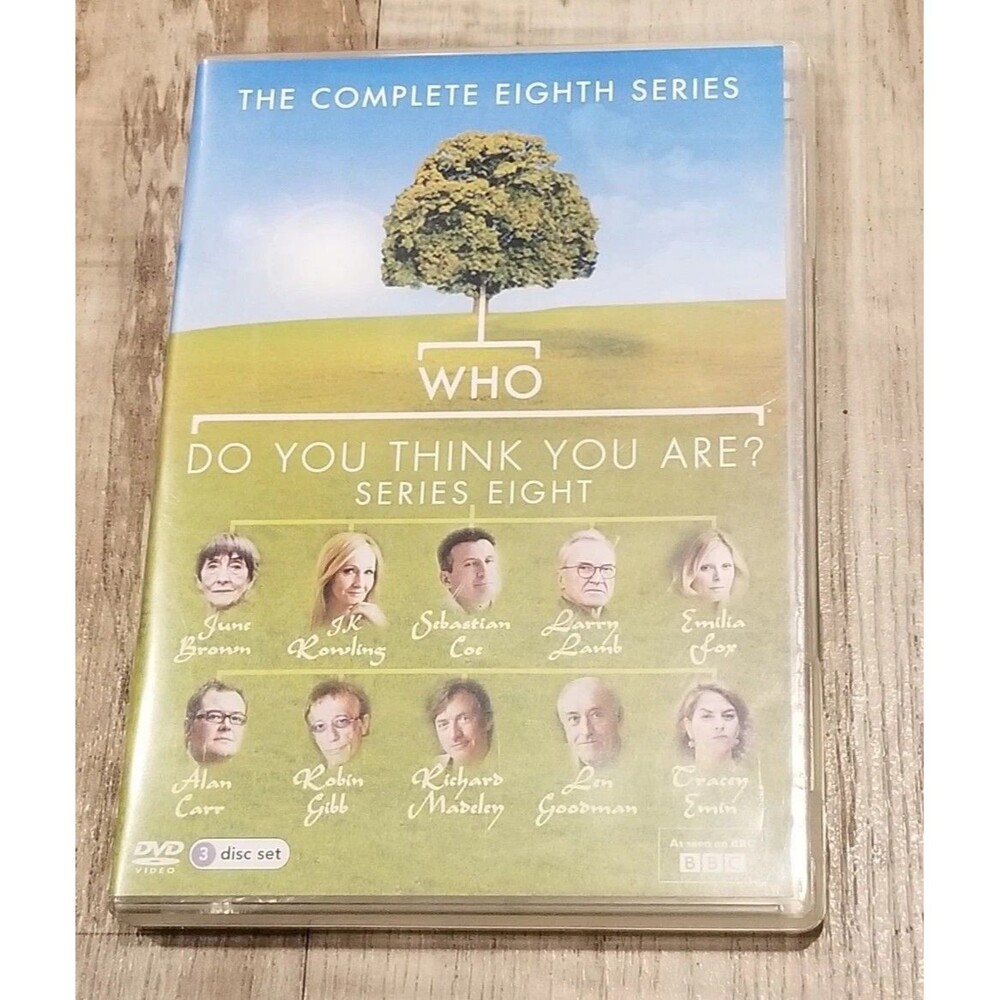 Who Do You Think You Are? Series Eight DVD The Complete Eighth Series Used Vg